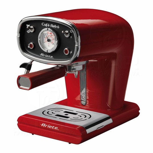 Kafijas automāts ARIETE 1388 Retro Red