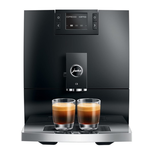JURA C8 Piano Black (EA) kafijas automāts