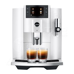 JURA E8 Piano White (EC) kafijas automāts 