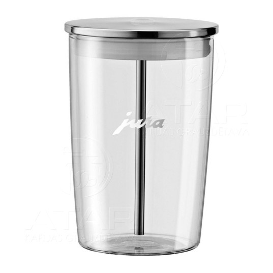 JURA stikla piena tvertne 0.5 l – piemērota cappuccino un latte pagatavošanai (72570)