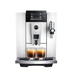 JURA E8 Piano White (ED) kafijas automāts 