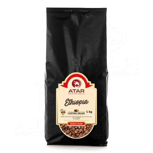 Арабика ETHIOPIA YRGACHEFFE, 1 кг