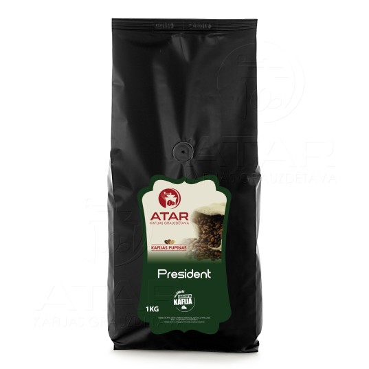 Kafijas pupiņas ATAR PRESIDENT | 1 kg