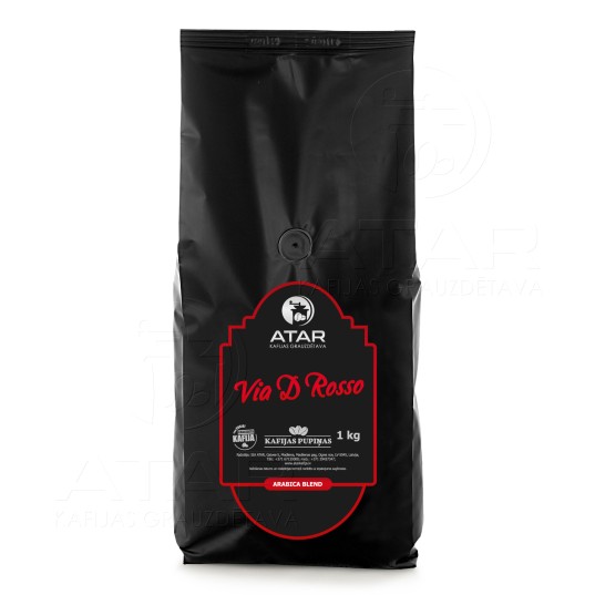 Kafijas pupiņas ATAR VIA D ROSSO | 1 kg