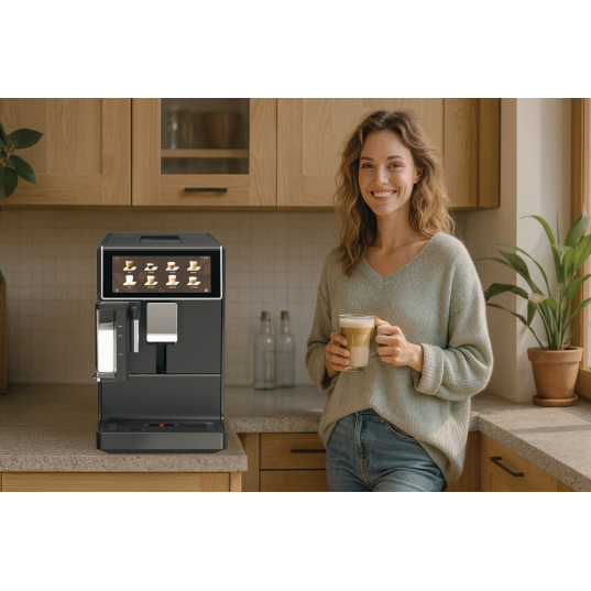 Kafijas aparāts Kalerm A6 melns