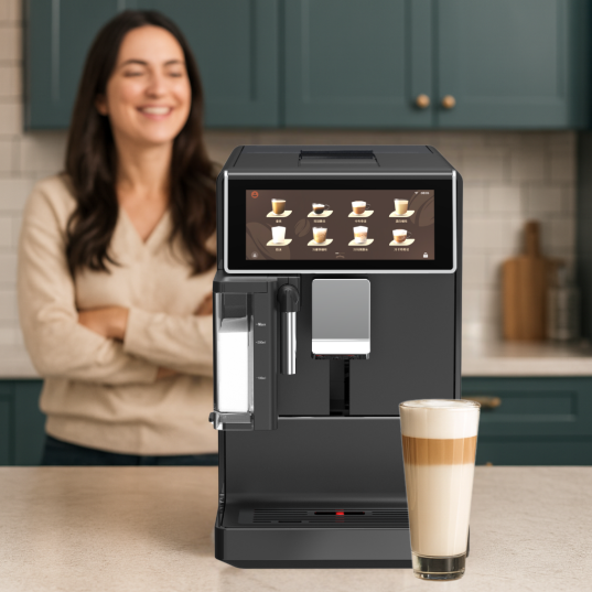 Kafijas aparāts Kalerm A6 melns