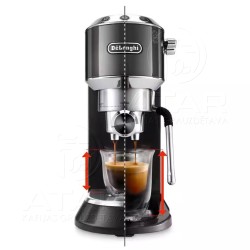 Kafijas automāts DELONGHI Dedica Arte EC885.GY Kafijas automāts DELONGHI Dedica Arte EC885.GY