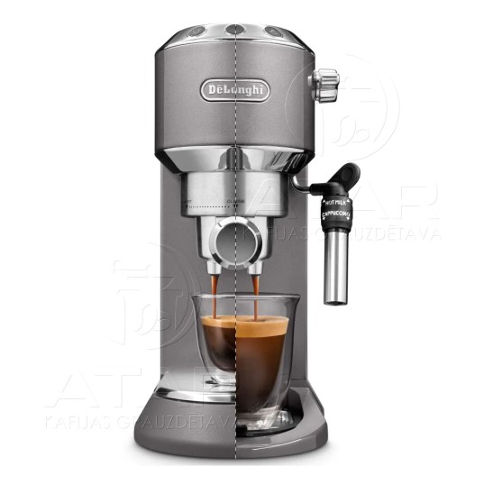 Кофемашина DELONGHI Dedica Metallics EC785.GY Кофемашина DELONGHI Dedica Metallics EC785.GY