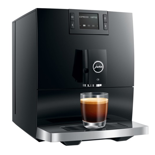 JURA C8 Piano Black (EA) kafijas automāts