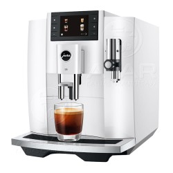JURA E8 Piano White (EC) kafijas automāts 