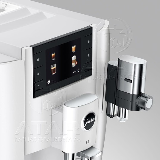 Kafijas automāts JURA E8 Piano White (EC)