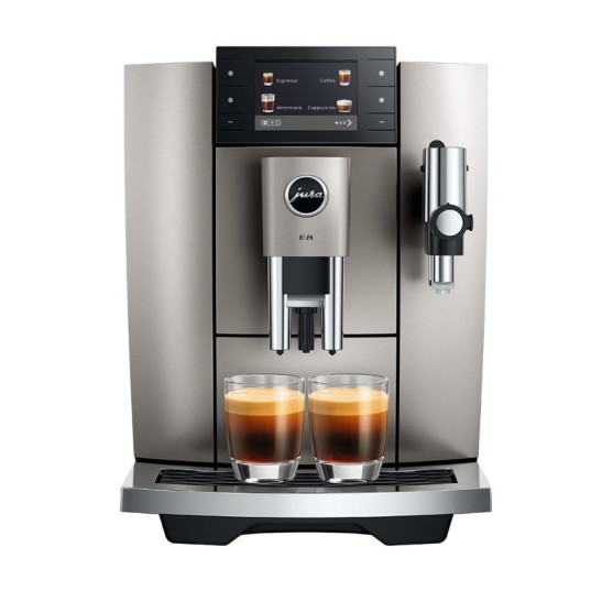 JURA E8 Midnight Silver (ED) kafijas automāts JURA E8 Midnight Silver (ED) kafijas automāts