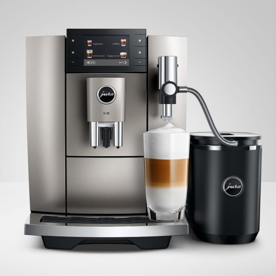 JURA E8 Midnight Silver (ED) kafijas automāts JURA E8 Midnight Silver (ED) kafijas automāts
