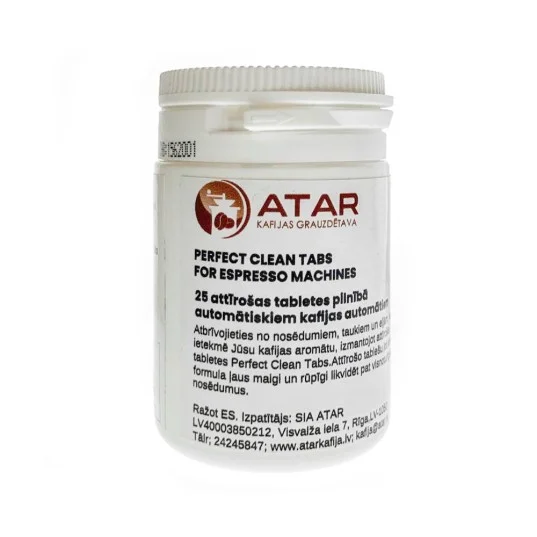 Таблетки для чистки ATAR PERFECT CLEAN TABS, 25 шт. Таблетки для чистки ATAR PERFECT CLEAN TABS, 25 шт.