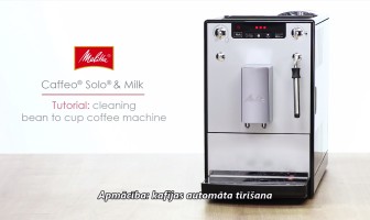 Kafijas automāta MELITTA CAFFEO Solo & Milk tīrīšanas apmācība
