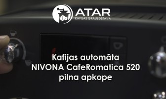 Kafijas automāta NIVONA CafeRomatica 520 pilna apkope