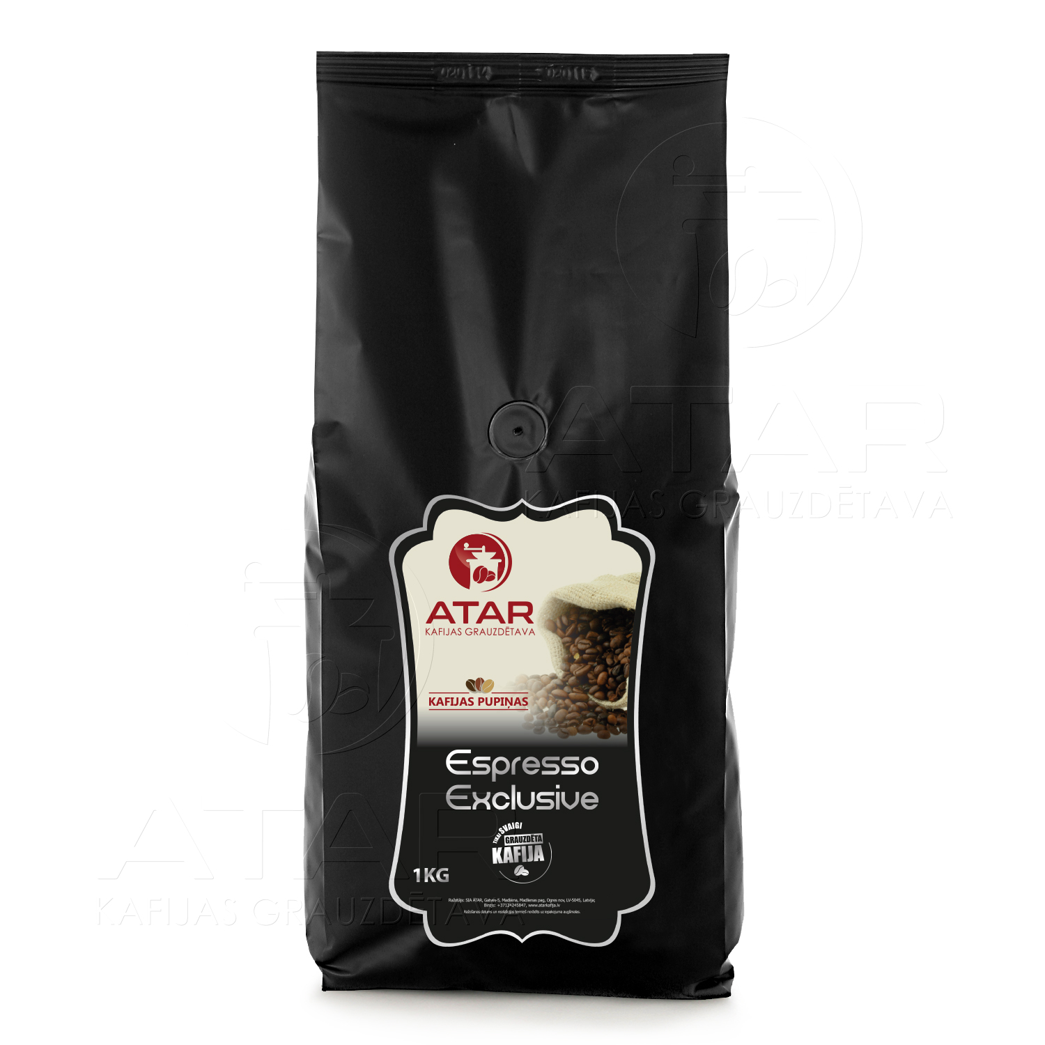ATARkafija: Kafijas pupiņas ATAR ESPRESSO EXCLUSIVE | 1 kg